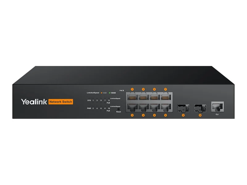Switch de Red Yealink RCH80
