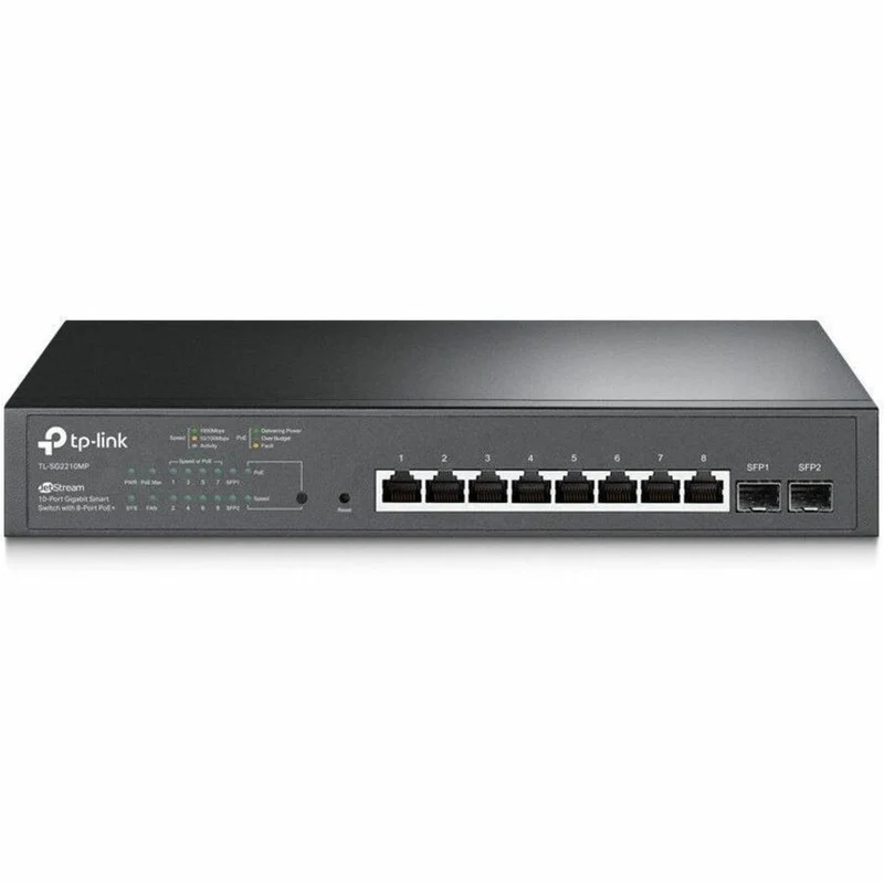Switch de Red TP-Link JetStream 10-Port Gigabit Smart Switch