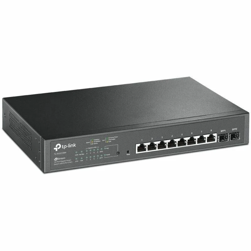 Switch de Red TP-Link JetStream 10-Port Gigabit Smart Switch