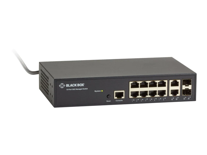 Switch de Red Black Box Gigabit Ethernet Managed Switch