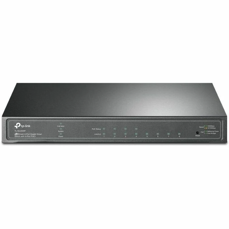 Switch de Red TP-Link JetStream TL-SG2008P 8-Ports Ethernet Switch