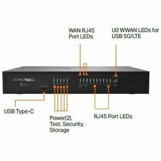 Firewall SonicWall TZ680 Network Security/Firewall Appliance, 03-SSC-7015