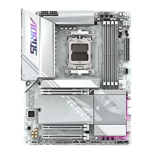 Kit para PC: Procesador AMD Ryzen 9 9950X3D2 + Tarjeta Madre Gigabyte X870E Aorus Elite WiFi7 Ice AM5 + Memoria RAM G.Skill Flare X5 Series 32GB DDR5-6000 Kit