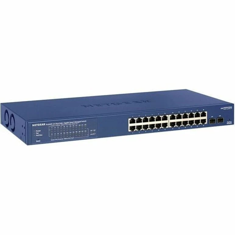 Switch de Red Netgear Smart GS724TP Ethernet Switch