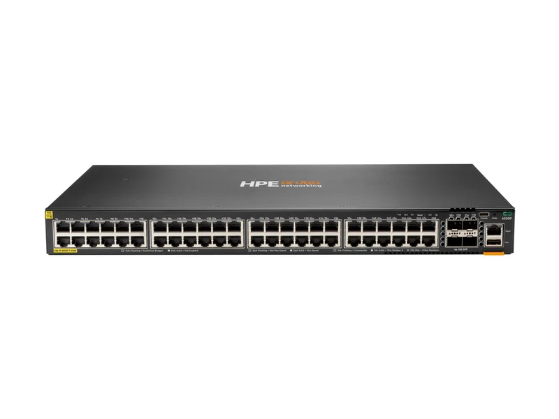Switch de Red Aruba HPE Aruba Networking CX 6200F 48G 4SFP+ Switch