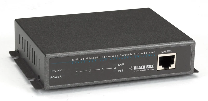 Switch de Red Black Box PoE+ Switch
