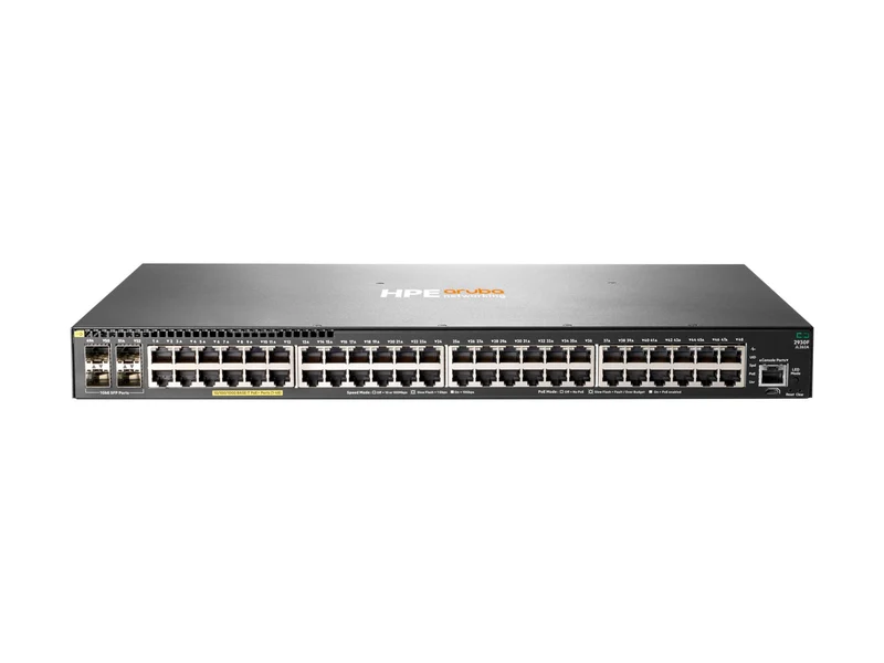 Switch de Red Aruba HPE Networking 2930F 48G PoE+ 4SFP