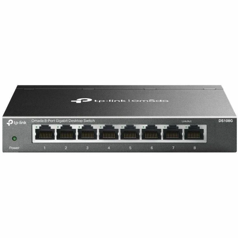 Switch de Red Omada DS105G Omada 8-Port Gigabit Desktop Switch
