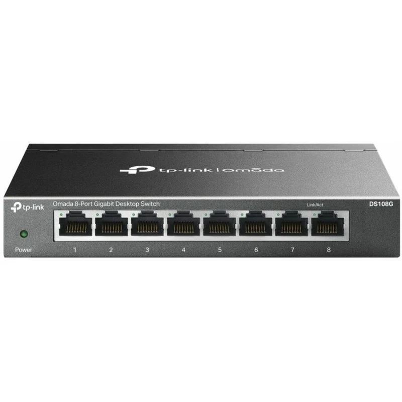 Switch de Red Omada DS105G Omada 8-Port Gigabit Desktop Switch
