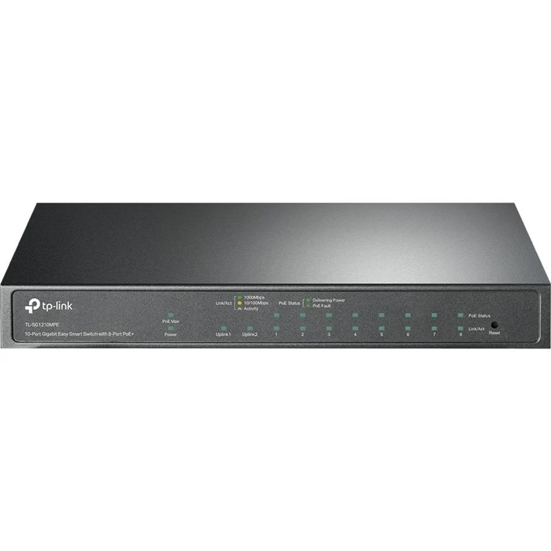 Switch de Red TP-Link TL-SG1210MPE
