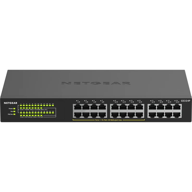 Switch de Red Netgear Business GS324P Ethernet Switch