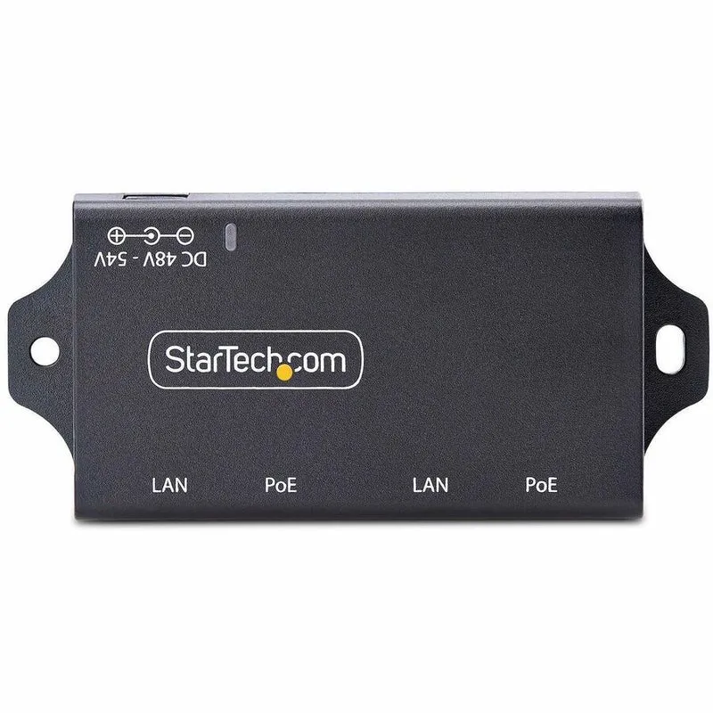 Switch de Red StarTech.com StarTech 2-Port Gigabit Midspan PoE+ Injector