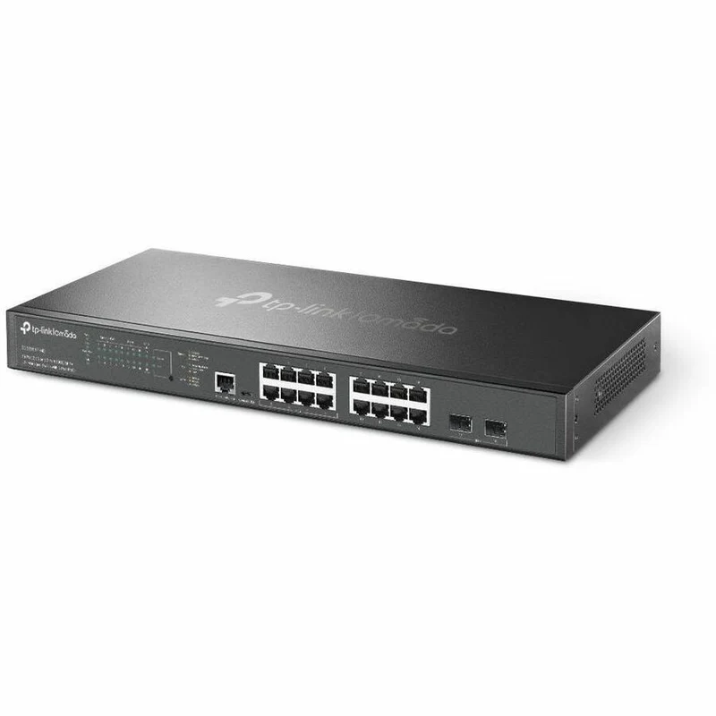Switch de Red Omada Omada 16-Port 2.5G and 2-Port 10GE SFP+ L2+ Managed Switch
