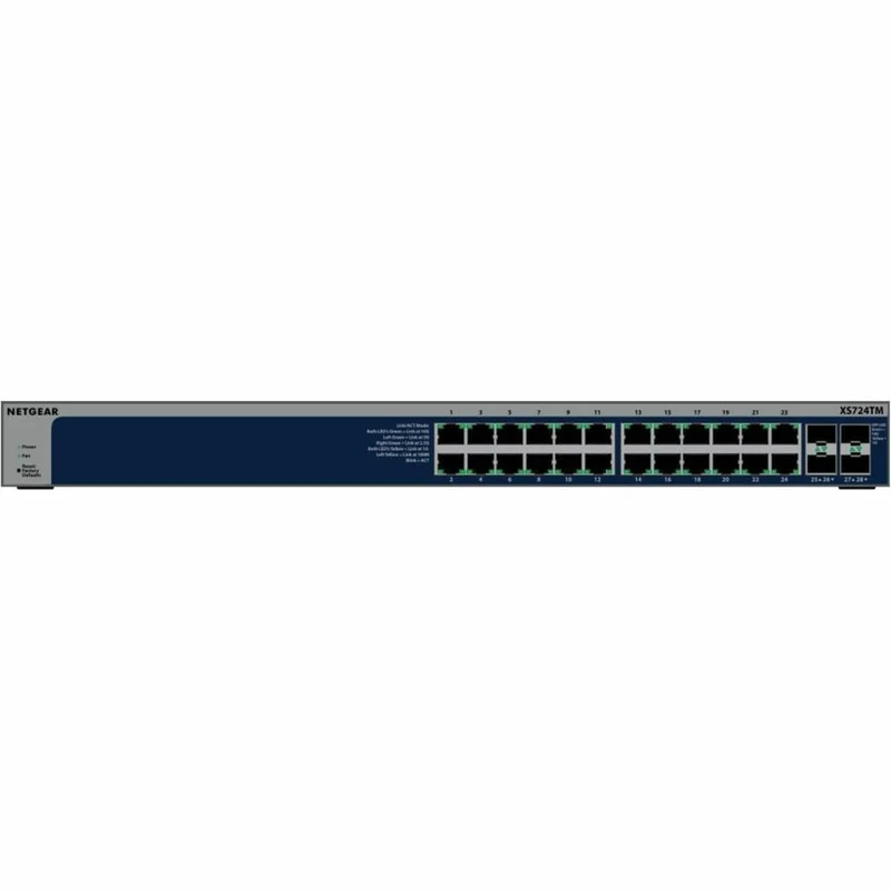 Switch de Red Netgear Business S3600 XS724TM Ethernet Switch
