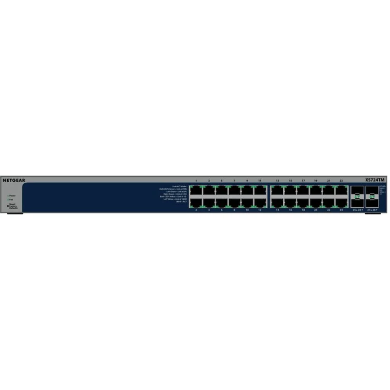 Switch de Red Netgear Business S3600 XS724TM Ethernet Switch