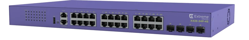Switch de Red Extreme Networks ExtremeSwitching X435-24P-4S