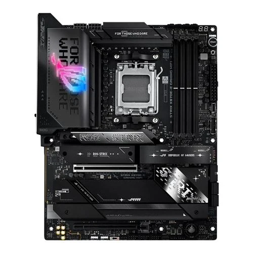 Kit para PC: Procesador AMD Ryzen 7 9850X3D + Tarjeta Madre ASUS X870E-E ROG Strix Gaming R2 USBC WiFi AM5 + Memoria RAM G.Skill Flare X5 Series 32GB DDR5-6000 Kit