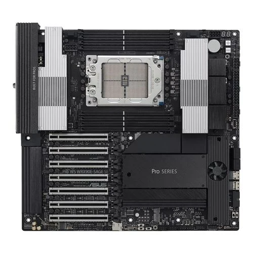 Kit para PC: Procesador AMD Ryzen Threadripper PRO 9975WX + Tarjeta Madre ASUS WRX90E Sage Pro WS SE sTR5 + Memoria RAM Kingston Fury Renegade Pro 128GB DDR5-5600 Quad Kit