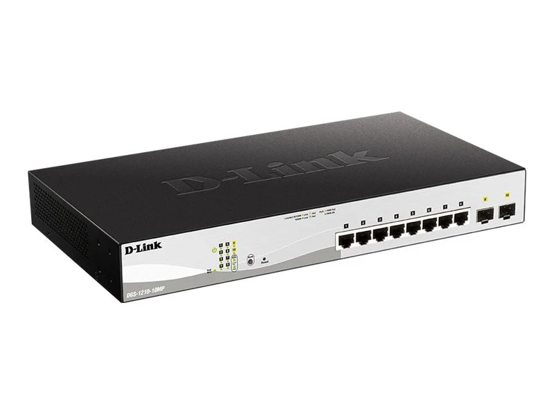 Switch de Red D-Link Web Smart DGS-1210-10MP