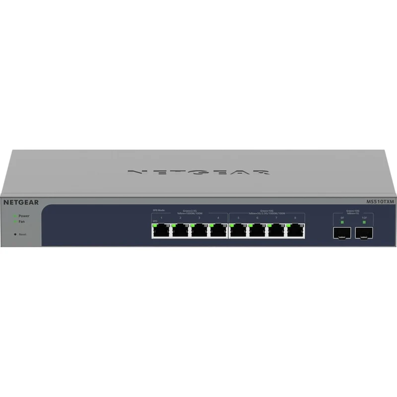 Switch de Red Netgear MS510TXM Ethernet Switch