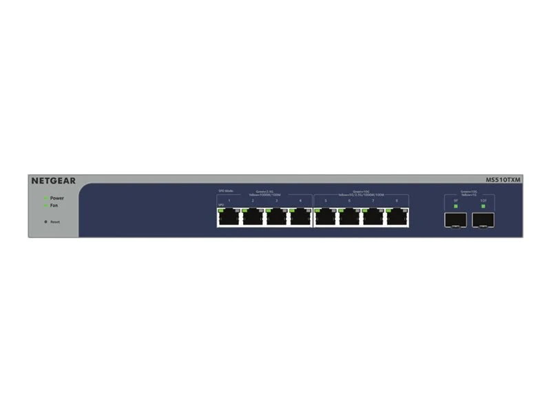 Switch de Red Netgear MS510TXM Ethernet Switch