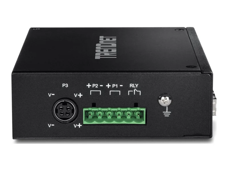 Switch de Red TRENDnet 6-Port Hardened Industrial Gigabit PoE+ DIN-Rail Switch