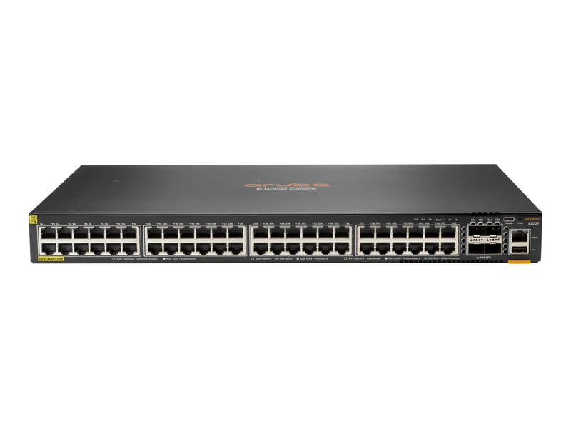 Switch de Red Aruba HPE Aruba 6200F 48G Class4 PoE 4SFP+ 370W Switch