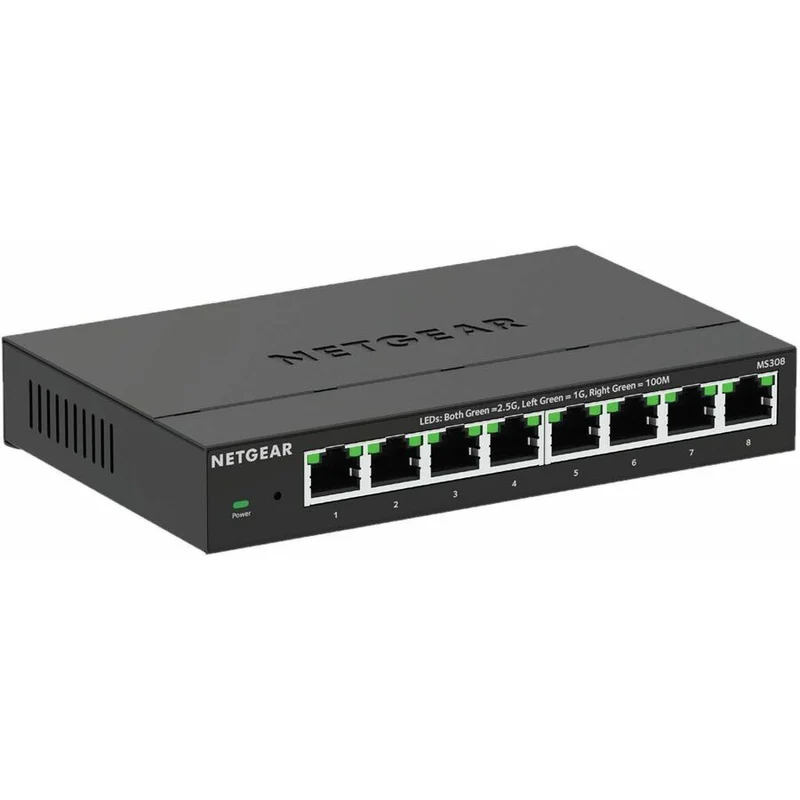 Switch de Red Netgear 8-Port 2.5G Multi-Gigabit Ethernet Unmanaged Switch