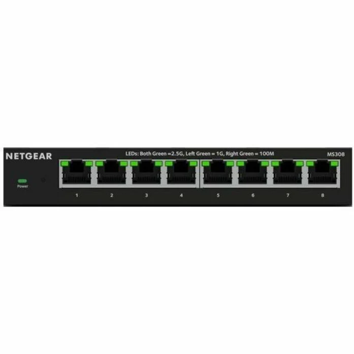 Switch de Red Netgear 8-Port 2.5G Multi-Gigabit Ethernet Unmanaged Switch