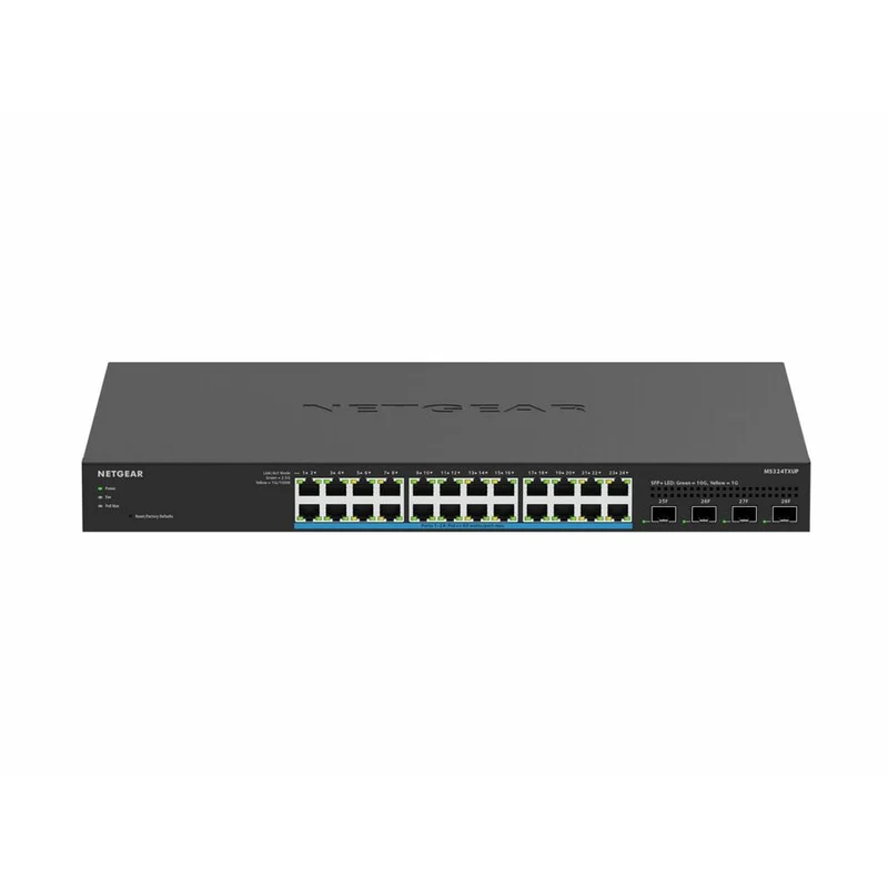 Switch de Red Netgear 24-Port Multi-Gigabit (2.5G) Ethernet Ultra60 PoE++ Smart Switch