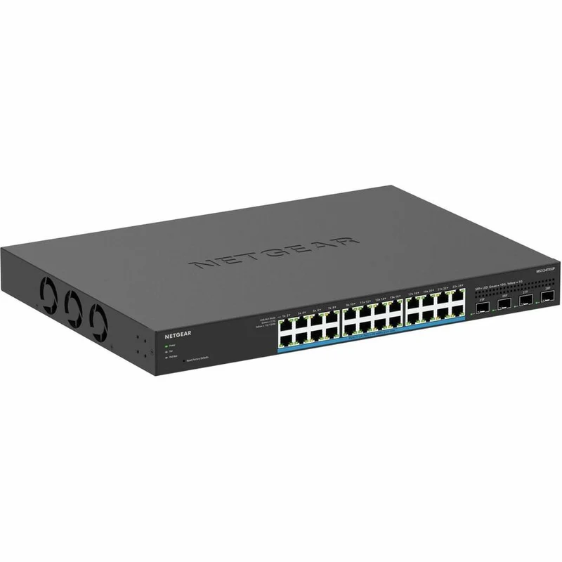 Switch de Red Netgear 24-Port Multi-Gigabit (2.5G) Ethernet Ultra60 PoE++ Smart Switch