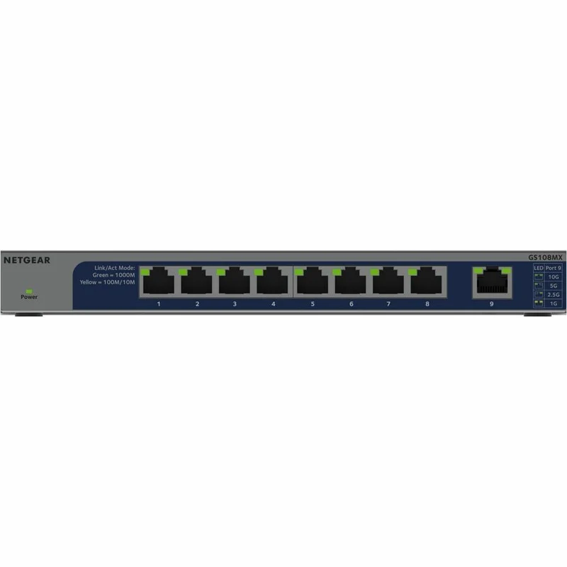 Switch de Red Netgear Business GS108MX Ethernet Switch