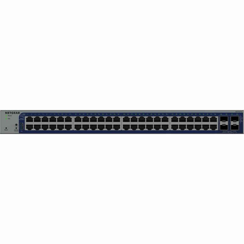 Switch de Red Netgear Business GS752TXv3 Ethernet Switch