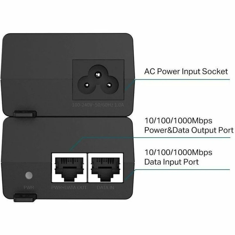 Switch de Red Omada POE160S PoE+ Injector