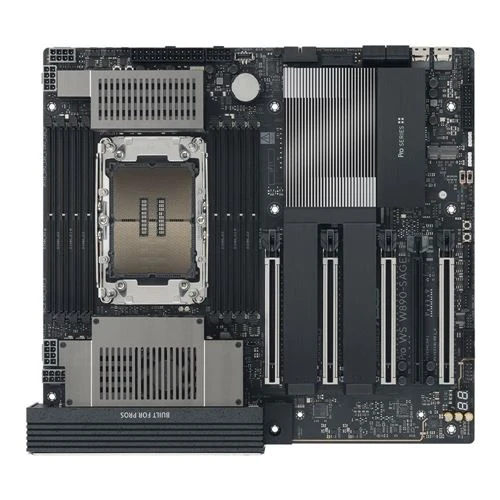 Kit para PC: Procesador Intel Xeon 654 + Tarjeta Madre ASUS W890 Sage Pro WS 4710-2 + Memoria RAM Kingston Fury Renegade Pro 128GB DDR5-5600 Quad Kit