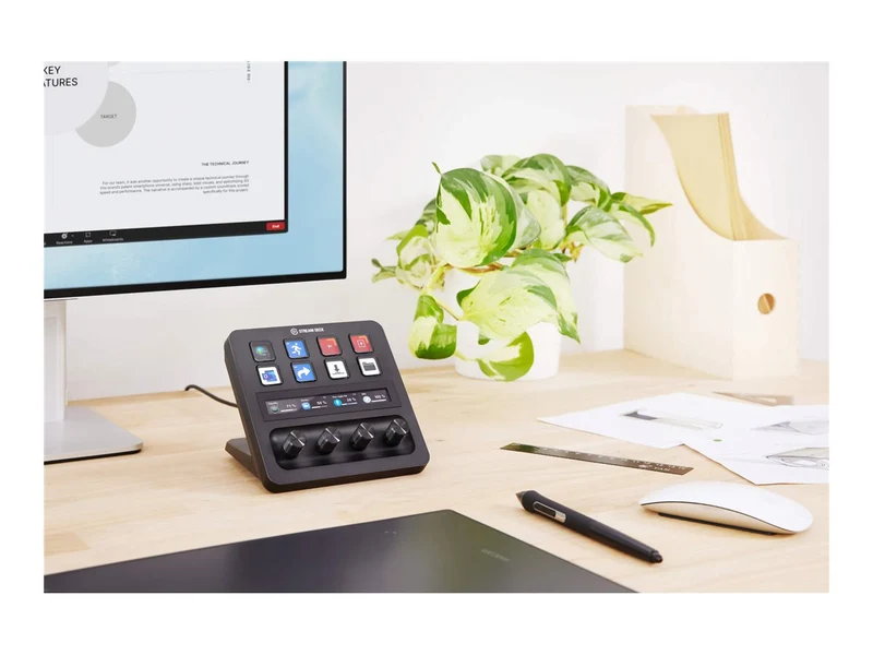 Controlador AV Elgato CORSAIR Elgato Stream Deck + Controller