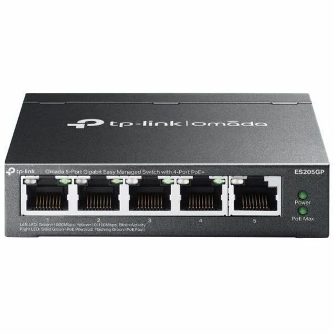 Switch de Red Omada Omada 5-Port Gigabit Easy Managed Switch