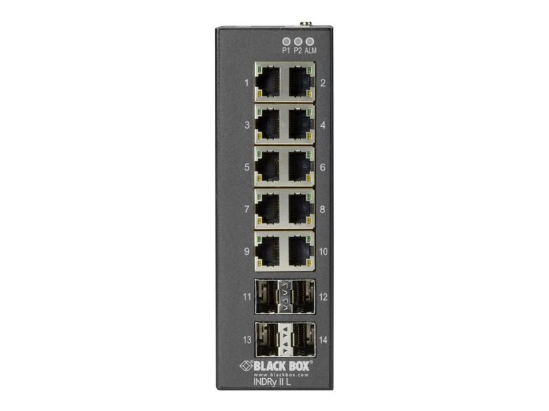 Switch de Red Black Box Industrial Managed Ethernet Switch