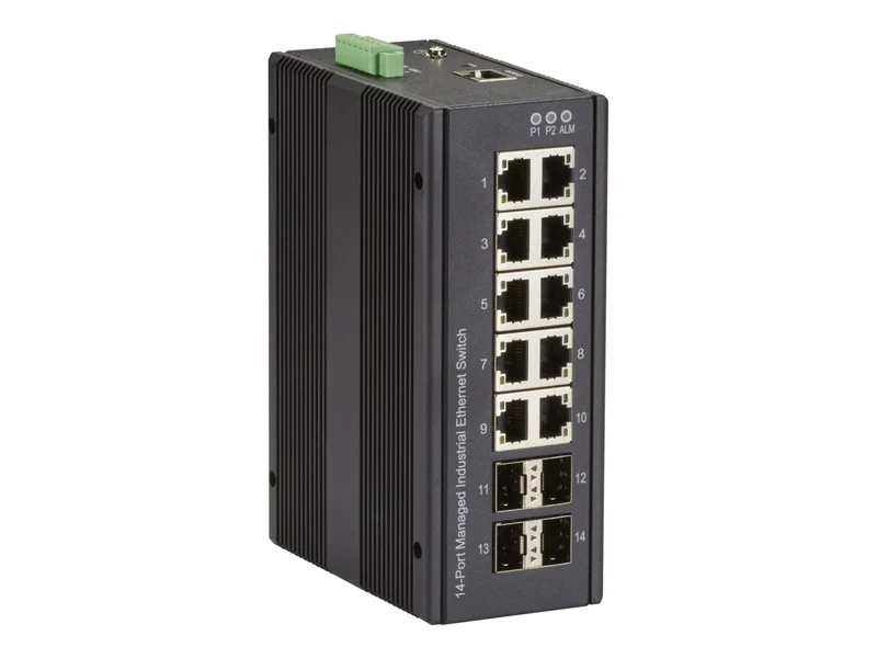 Switch de Red Black Box Industrial Managed Ethernet Switch
