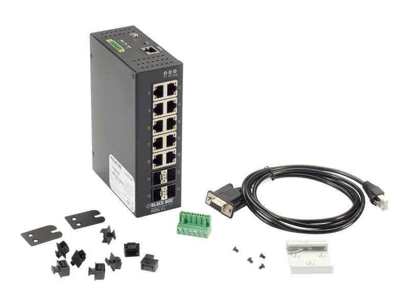 Switch de Red Black Box Industrial Managed Ethernet Switch