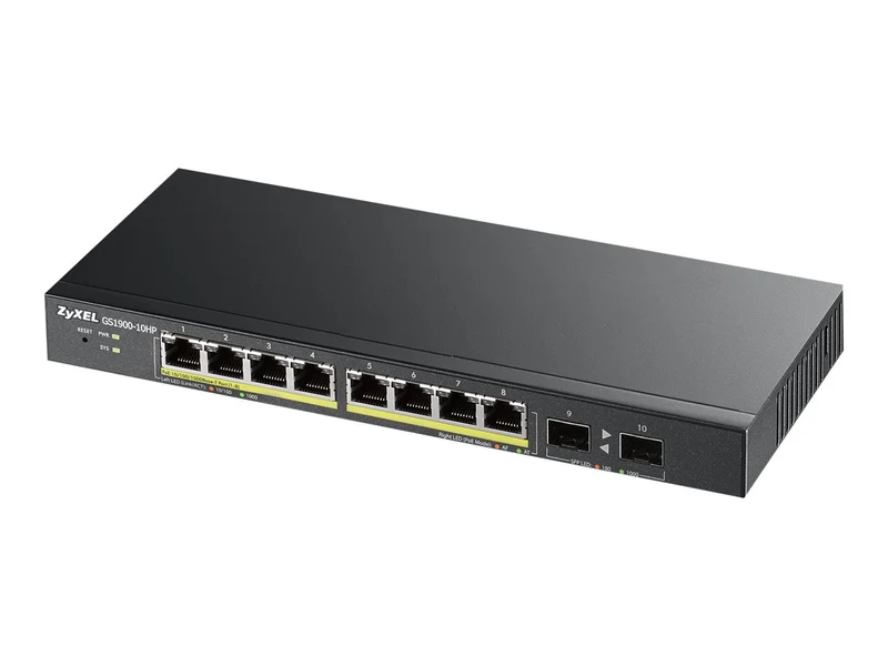 Switch de Red Zyxel GS1900-10HP