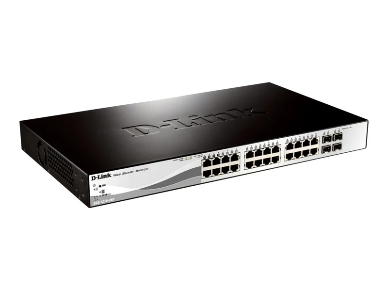 Switch de Red D-Link Web Smart DGS-1210-28P