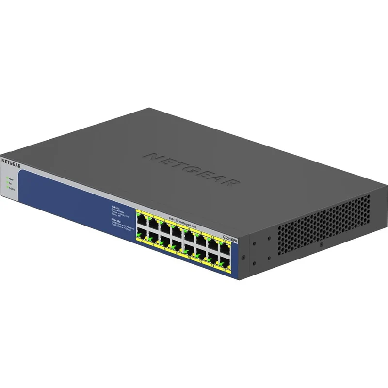 Switch de Red Netgear GS516PP Ethernet Switch