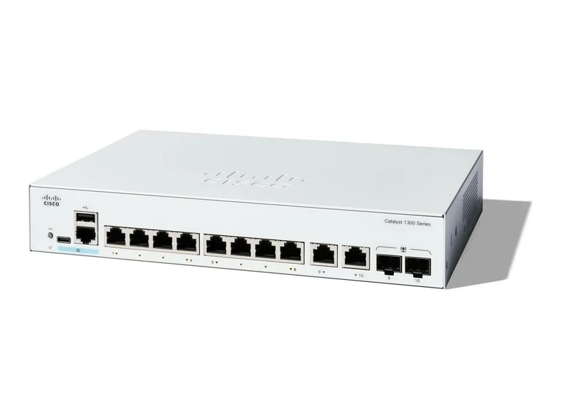 Switch de Red Cisco Catalyst 1300 8-Port Gigabit Ethernet Switch