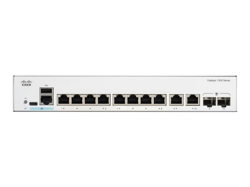Switch de Red Cisco Catalyst 1300 8-Port Gigabit Ethernet Switch