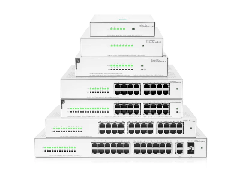 Switch de Red HPE Networking Instant On 1430 24G Switch