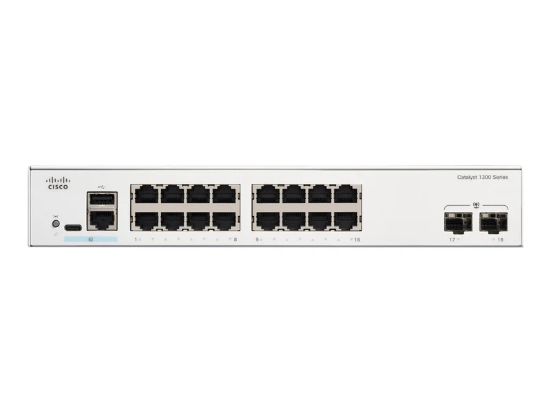 Switch de Red Cisco Catalyst 1300-16T-2G