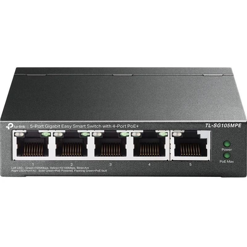 Switch de Red TP-Link TL-SG105MPE