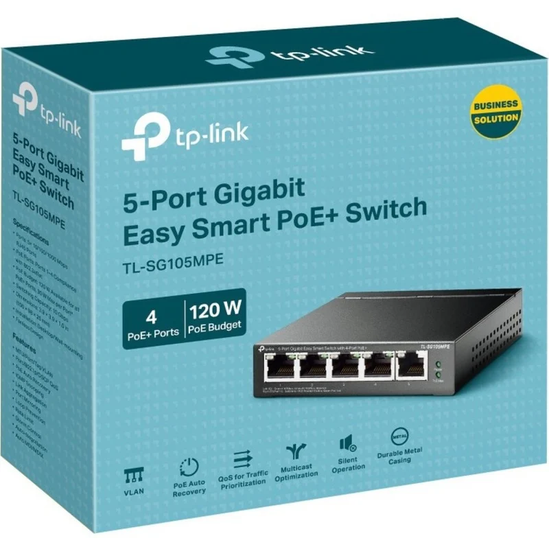 Switch de Red TP-Link TL-SG105MPE