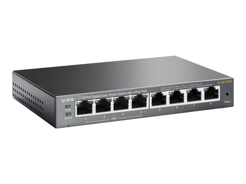 Switch de Red TP-Link TL-SG108PE